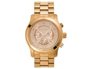 Michael Kors MK8096 Runway Chronograph Rose Gold-Tone Unisex Watch Michael Kors MK8096 Runway Chronograph Rose Gold-Tone Unisex Watch