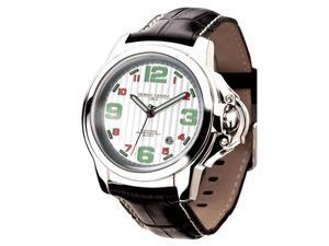 Jorg Gray Leather Silver Dial Men's watch #JG1850-26 Jorg Gray Leather Silver Dial Men's watch #JG1850-26