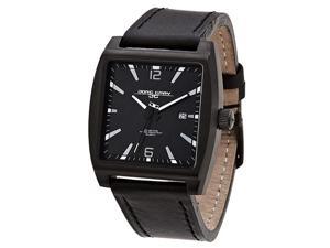Jorg Gray Leather Black Dial Men's watch #JG5200-17 Jorg Gray Leather Black Dial Men's watch #JG5200-17