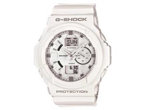 Casio GA150-7A Men's G-Shock White Plastic World Timer Multi-Function Alarm Dive Casio GA150-7A Men's G-Shock White Plastic World Timer Multi-Function Alarm Dive