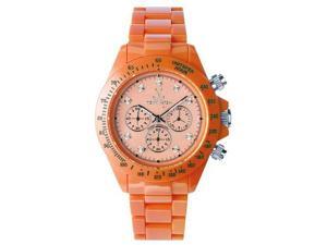 Toy FL12OR Women's Orange Plasteramic Chronograph Watch Toy FL12OR Women's Orange Plasteramic Chronograph Watch