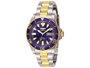 Invicta Sapphire Diver Two Tone Stainless Steel Mens Watch 7046 Invicta Sapphire Diver Two Tone Stainless Steel Mens Watch 7046