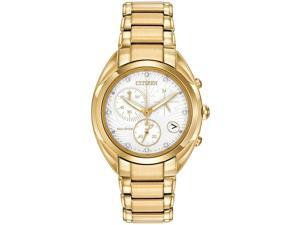 Citizen FB1392-58A Women's Celestial Eco-Drive White Dial Gold Tone Steel Bracel Citizen FB1392-58A Women's Celestial Eco-Drive White Dial Gold Tone Steel Bracel