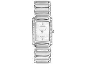 Citizen EG2960-57A Women's Euphoria Eco-Drive White Dial Steel Bracelet Diamond Citizen EG2960-57A Women's Euphoria Eco-Drive White Dial Steel Bracelet Diamond