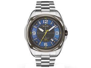 Bulova 98B224 Men's Precisionist Blue & Grey Dial Stainless Steel Bracelet Dive Bulova 98B224 Men's Precisionist Blue & Grey Dial Stainless Steel Bracelet Dive