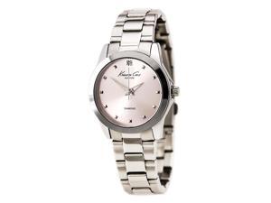 Kenneth Cole KC4994 Women's Rock Out Hot Pink Dial Steel Bracelet Diamond Watch Kenneth Cole KC4994 Women's Rock Out Hot Pink Dial Steel Bracelet Diamond Watch