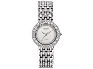 Citizen EM0260-67A Women's Silhouette Interchangeable Bezel Silver Dial Steel Br Citizen EM0260-67A Women's Silhouette Interchangeable Bezel Silver Dial Steel Br