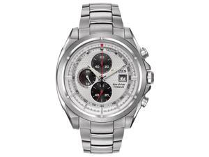 Citizen CA0550-87A Men's Eco-Drive Silver Dial Titanium Bracelet Chronograph Wat Citizen CA0550-87A Men's Eco-Drive Silver Dial Titanium Bracelet Chronograph Wat