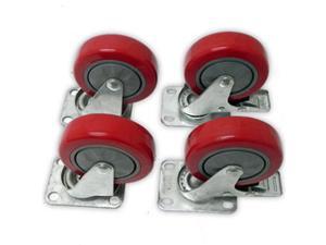 Seismic Audio - 2 Locking and 2 Non-Locking Swivel Casters Seismic Audio - 2 Locking and 2 Non-Locking Swivel Casters