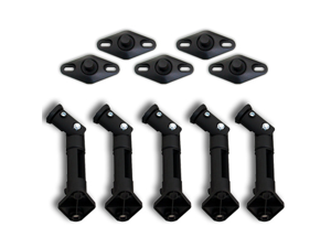 Seismic Audio - (5) NEW BLACK Ceiling Wall Speaker Brackets Mounts BOSE Seismic Audio - (5) NEW BLACK Ceiling Wall Speaker Brackets Mounts BOSE