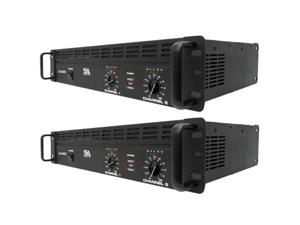 Seismic Audio - LE-3000Pair - Pair of Power Amplifiers PA/DJ Amp 3000 Watts Seismic Audio - LE-3000Pair - Pair of Power Amplifiers PA/DJ Amp 3000 Watts