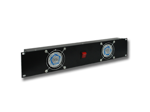 Seismic Audio - Dual Cooling Fan for 19 Inch Pro Audio Rack Cases Seismic Audio - Dual Cooling Fan for 19 Inch Pro Audio Rack Cases