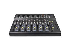 Seismic Audio - Slider7 - 7 Channel Mixer Console with USB Interface Seismic Audio - Slider7 - 7 Channel Mixer Console with USB Interface