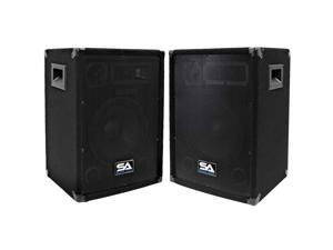 Seismic Audio - Two 10 Inch PA/DJ Speaker Cabinets or 10" Floor Monitors Seismic Audio - Two 10 Inch PA/DJ Speaker Cabinets or 10" Floor Monitors
