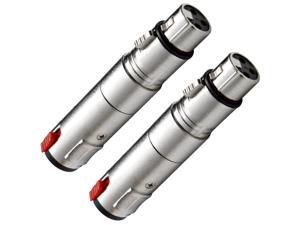 Seismic Audio - SAPT5 - XLR Female to Stereo 1/4" Female Cable Adapter - 2 Pack Seismic Audio - SAPT5 - XLR Female to Stereo 1/4" Female Cable Adapter - 2 Pack