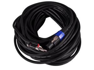 Seismic Audio 100 Foot Banana to Speakon Speaker Cable -12 Gauge 2 Conductor Seismic Audio 100 Foot Banana to Speakon Speaker Cable -12 Gauge 2 Conductor