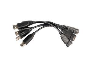 Seismic Audio - SA-USBA6-5P - 5 Pack of 6 Inch USB Extension Cables - USB 2.0 - USB 2.0 A Type Male to Female USB Connector Data Cable Seismic Audio - SA-USBA6-5P - 5 Pack of 6 Inch USB Extension Cables - USB 2.0 - USB 2.0 A Type Male to Female USB Connector Data Cable