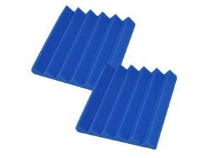 Seismic Audio - SA-FMDM2-Blue-2Pack - 2 Pack of 2 Inch Blue Studio Acoustic Foam Sheets - Noise Cancelling Foam Wedge Tiles Seismic Audio - SA-FMDM2-Blue-2Pack - 2 Pack of 2 Inch Blue Studio Acoustic Foam Sheets - Noise Cancelling Foam Wedge Tiles