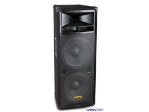DJ TECH VEGAS 215 1500W DUAL 15" 3-WAY DJ PRO SPEAKER DJ TECH VEGAS 215 1500W DUAL 15" 3-WAY DJ PRO SPEAKER