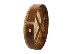 Bodhran, 18", Tune, Rosewd, Double,Cross Bodhran, 18", Tune, Rosewd, Double,Cross