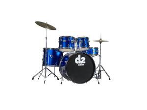 ddrum D2 5pc Drum Set with Hdwr & Cyms - Police Blue ddrum D2 5pc Drum Set with Hdwr & Cyms - Police Blue