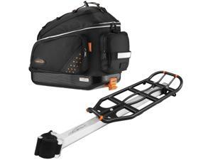 Seatpost-mounted Commuter Rack & Quick-release Commuter Bag Seatpost-mounted Commuter Rack & Quick-release Commuter Bag