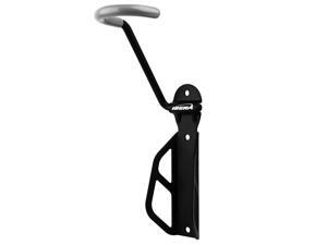 Ibera IB-ST3-BK Bicycle Black Wall Hanger, Single Wall-Mounted Storage Hook, Vertical Mounting for Single Bike Ibera IB-ST3-BK Bicycle Black Wall Hanger, Single Wall-Mounted Storage Hook, Vertical Mounting for Single Bike