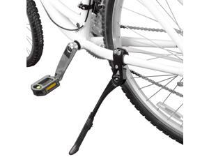 BV Bike Black Alloy Adjustable Height Rear Kickstand for Tube Mounting BV Bike Black Alloy Adjustable Height Rear Kickstand for Tube Mounting