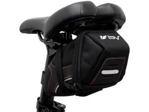 BV Bicycle Black Medium Y-Series Seat Strap-On Saddle Bike Bag BV Bicycle Black Medium Y-Series Seat Strap-On Saddle Bike Bag