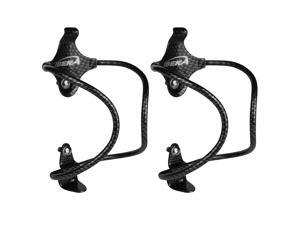 Ibera Bicycle Carbon Color Water Bottle Cage Pair - Aluminium Ibera Bicycle Carbon Color Water Bottle Cage Pair - Aluminium