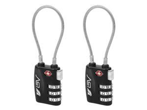 BV TSA-Accepted, Set-Your-Own Combination Travel Lock, Pair - BV-TL02-PAIR BV TSA-Accepted, Set-Your-Own Combination Travel Lock, Pair - BV-TL02-PAIR