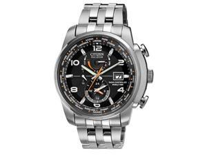 Citizen Eco Drive Black Dial Stainless Steel Mens Watch AT9010-52E Citizen Eco Drive Black Dial Stainless Steel Mens Watch AT9010-52E