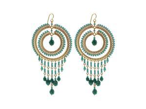 Brazilian Chandelier Fashion Earrings Made with Multi Czech Seed Beads French Wire Hook Brazilian Chandelier Fashion Earrings Made with Multi Czech Seed Beads French Wire Hook