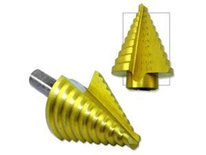 Neiko Titanium Step Drill Bit, 13/16 to 1-3/8 in 1/16-Inch Increments Neiko Titanium Step Drill Bit, 13/16 to 1-3/8 in 1/16-Inch Increments