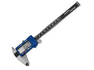 Stainless Steel 6 Inch Digital Caliper with Metric/SAE/Inch-Fractions Stainless Steel 6 Inch Digital Caliper with Metric/SAE/Inch-Fractions