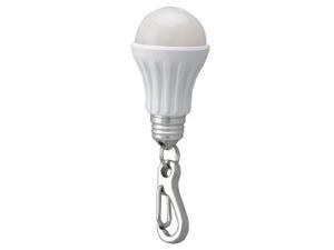 Neiko Keychain LED Light Bulb Charm Flashlight - White Neiko Keychain LED Light Bulb Charm Flashlight - White