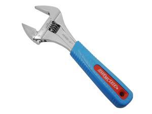 Channellock 8WCB WideAzz Adjustable Wrench with Code Blue Grips, 1-5/8-Inch Opening- 8-Inch Overall Length Channellock 8WCB WideAzz Adjustable Wrench with Code Blue Grips, 1-5/8-Inch Opening- 8-Inch Overall Length