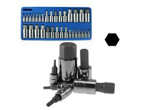 Capri Tools Master Hex Bit Socket Set, Metric/SAE 32-Piece Capri Tools Master Hex Bit Socket Set, Metric/SAE 32-Piece