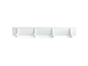 Molla Home Wall Mounted Coat Rack, Pearl White Molla Home Wall Mounted Coat Rack, Pearl White