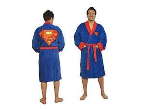Superman Fleece Bath Robe Superman Fleece Bath Robe