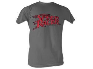 Speed Racer Logo Charcoal T-Shirt Speed Racer Logo Charcoal T-Shirt