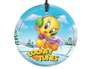 Looney Tunes Tweety Skating Hanging Glass Print Looney Tunes Tweety Skating Hanging Glass Print