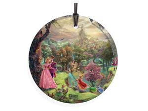 Sleeping Beauty StarFire Prints Hanging Glass Print Sleeping Beauty StarFire Prints Hanging Glass Print