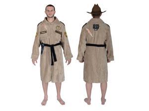 The Walking Dead Sheriff Rick Grimes Cotton Bathrobe The Walking Dead Sheriff Rick Grimes Cotton Bathrobe
