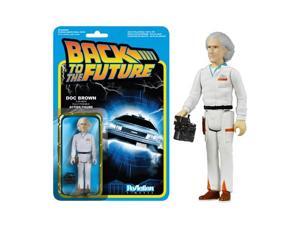 Back to the Future Doc Brown ReAction 3 3/4-Inch Figure Back to the Future Doc Brown ReAction 3 3/4-Inch Figure