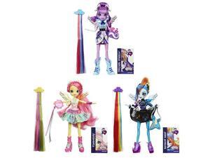 My Little Pony Equestria Girls Rainbow Rocks Hair Wave 1 My Little Pony Equestria Girls Rainbow Rocks Hair Wave 1