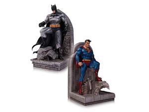 Superman and Batman Bookends Statues Superman and Batman Bookends Statues