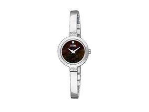 Citizen Eco-Drive Silhouette Bangle Black Dial Women's Watch #EW992050E Citizen Eco-Drive Silhouette Bangle Black Dial Women's Watch #EW992050E