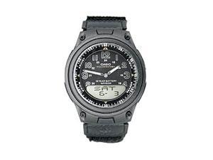 Casio AW80V-1BV Men's World Time Analog & Digital Sports Watch w/ Velcro Strap Casio AW80V-1BV Men's World Time Analog & Digital Sports Watch w/ Velcro Strap