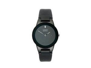 Citizen Axiom Eco-Drive Straps Black Dial Women's Watch #GA105506E Citizen Axiom Eco-Drive Straps Black Dial Women's Watch #GA105506E